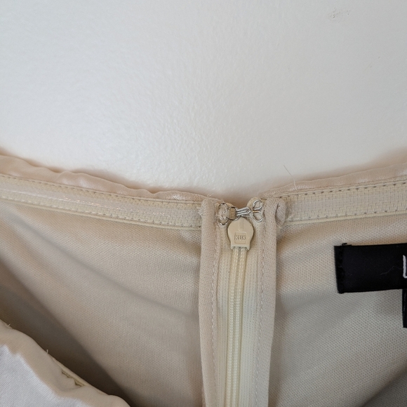 Lulu's Always Celebrating Elegant Cream Off-Shoulder Dress - Picture 3 of 5